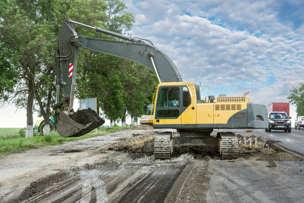 Construction equipment rental in Durham, North Carolina