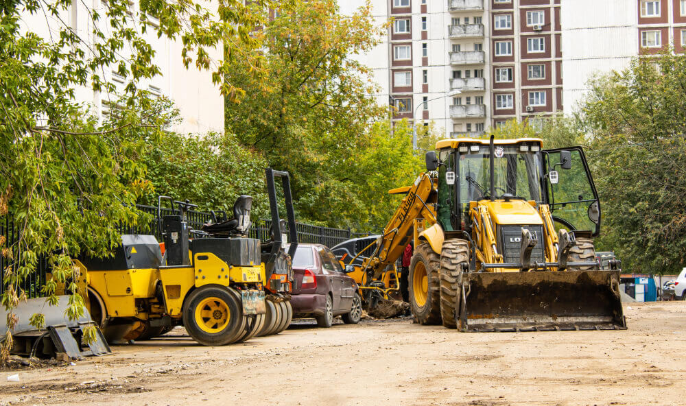 Construction equipment rental in Santee, California