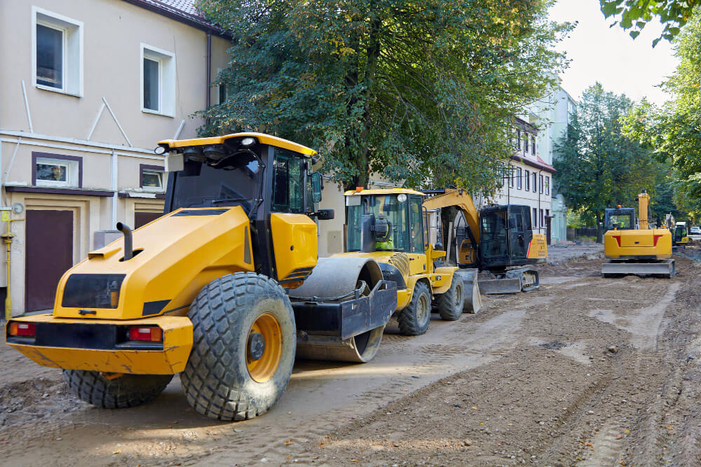 Construction equipment rental in Wilmington, North Carolina