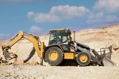 Construction equipment rental supporting development work in Boulder, Colorado