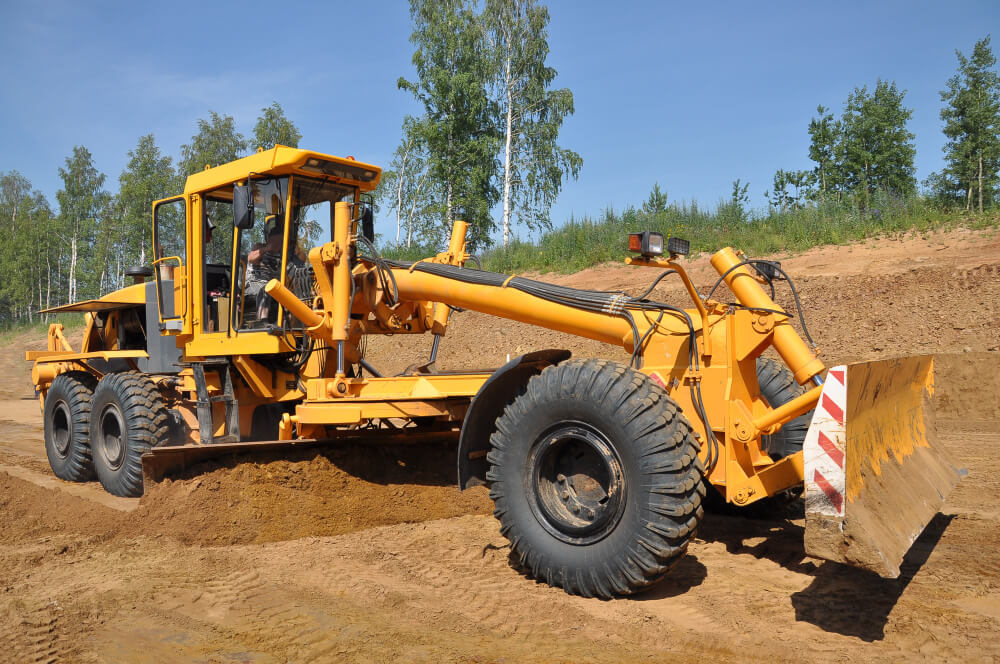 Heavy equipment for Napa construction projects