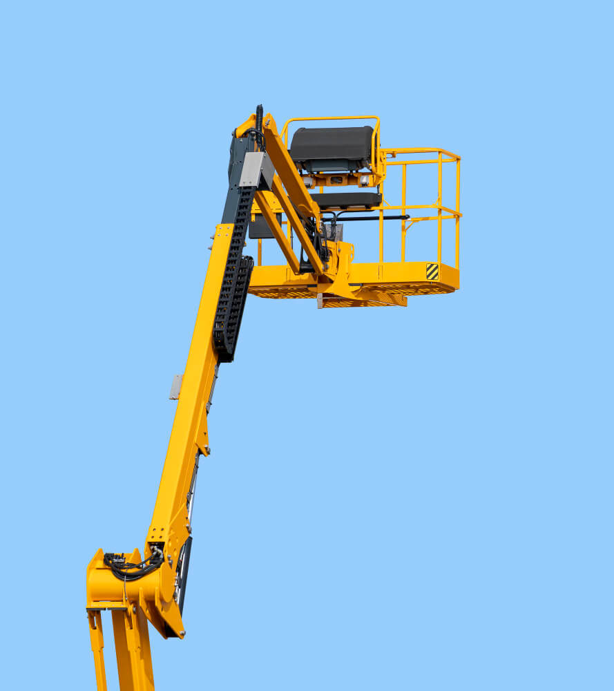 Heavy machinery operating on a Chico, CA job site