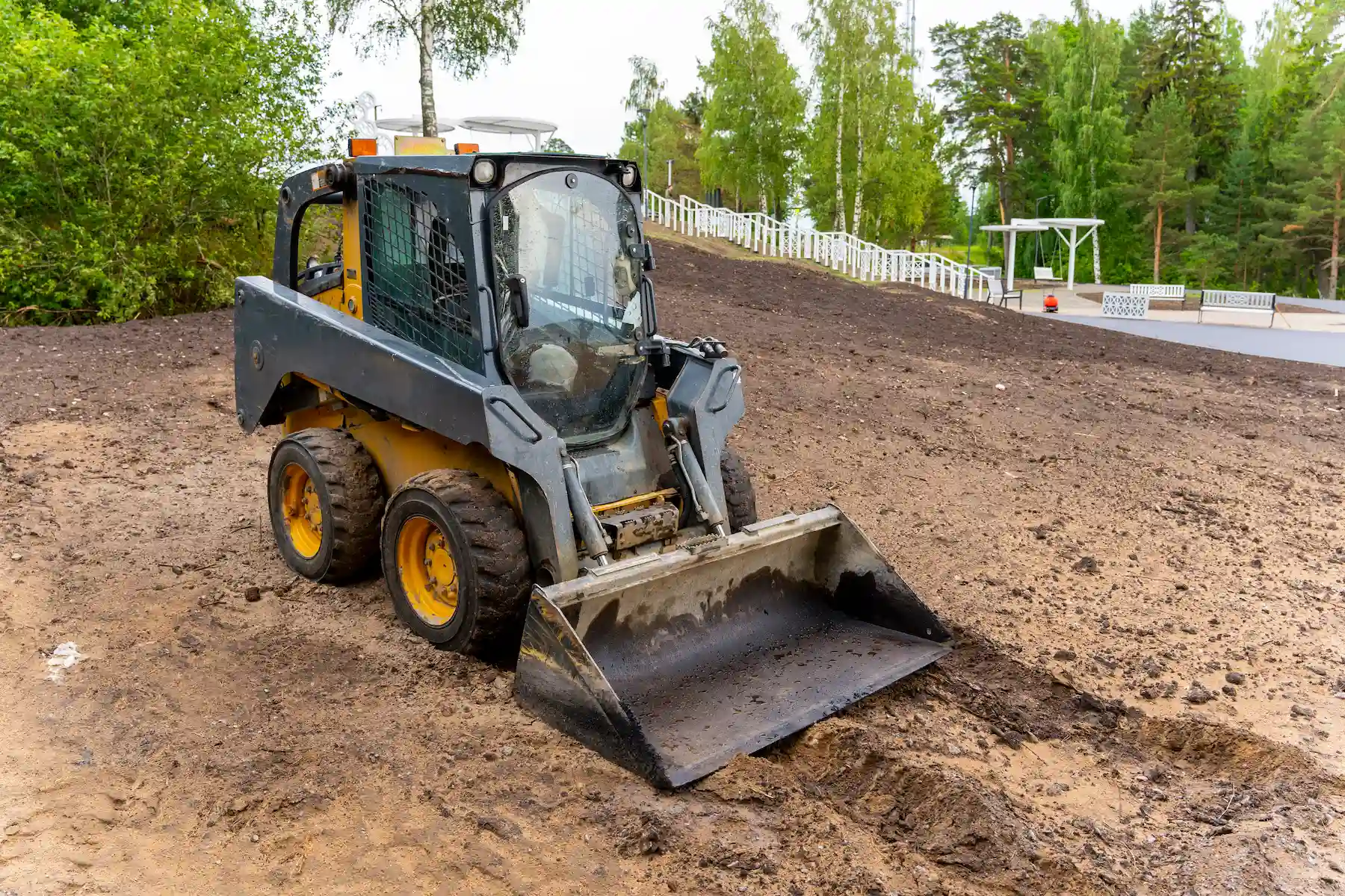 Skid steer loader rentals in Syracuse, New York