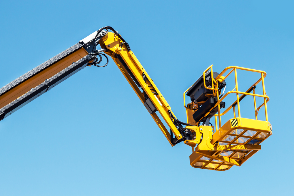Articulating boom lift rental in Elk Grove Village, Illinois