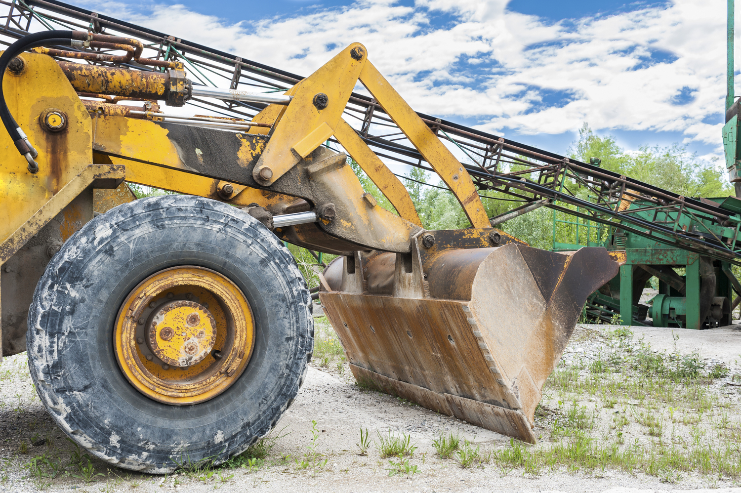Heavy equipment rental in Redding