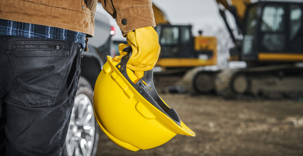Construction project in Loomis, California .