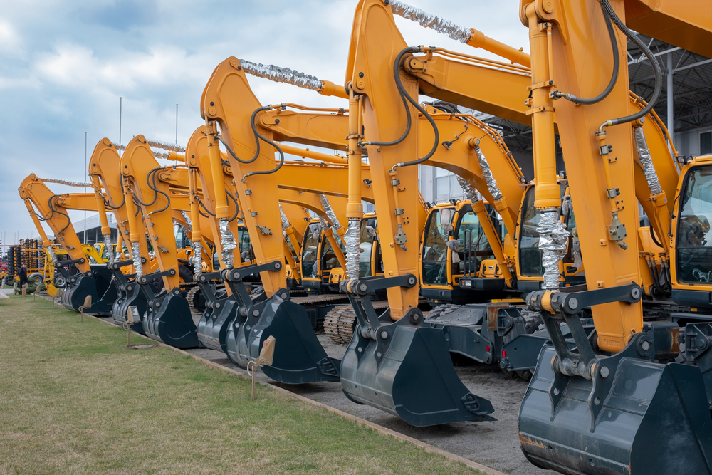 heavy equipment rental Tulare, California