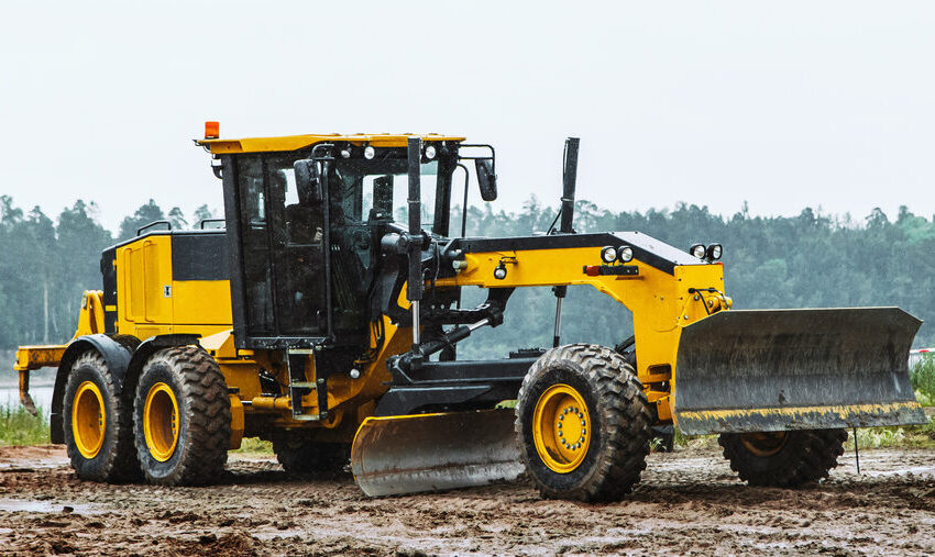 Motor grader rentals in Sand Springs