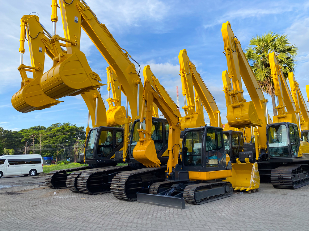 Construction equipment rental in Nipomo, California
