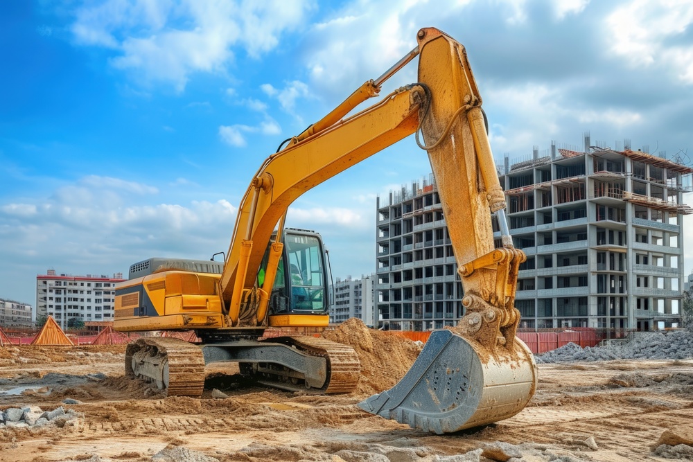 Construction equipment rental in Tulare, California