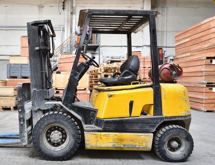 Fork lift for material handling jobs in Fort Myers, FL.