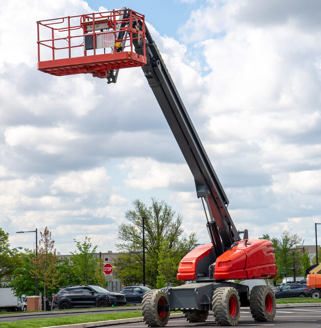 Aerial lift platform rental in North Aurora, Illinois