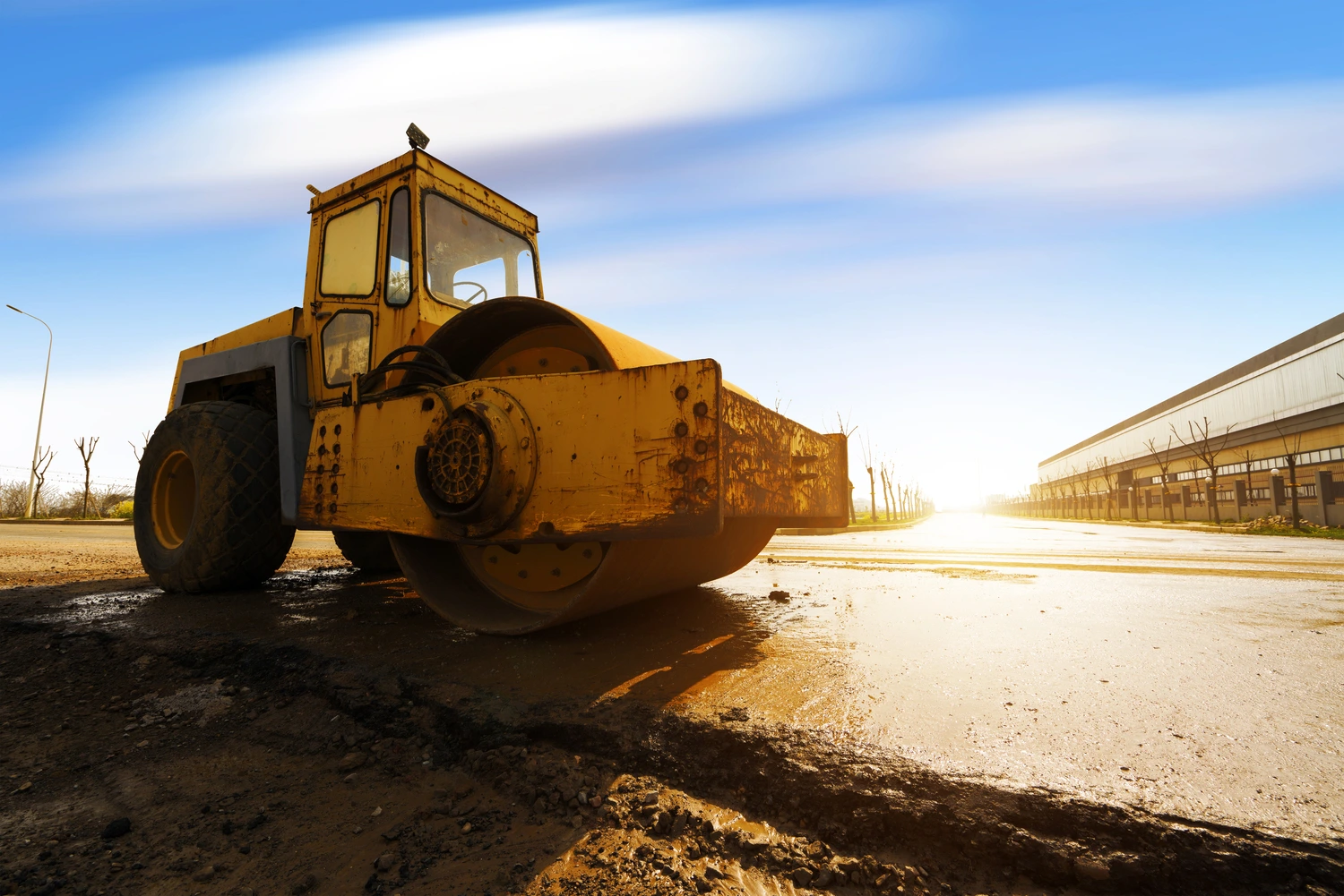 Soil compaction equipment in Aptos, California