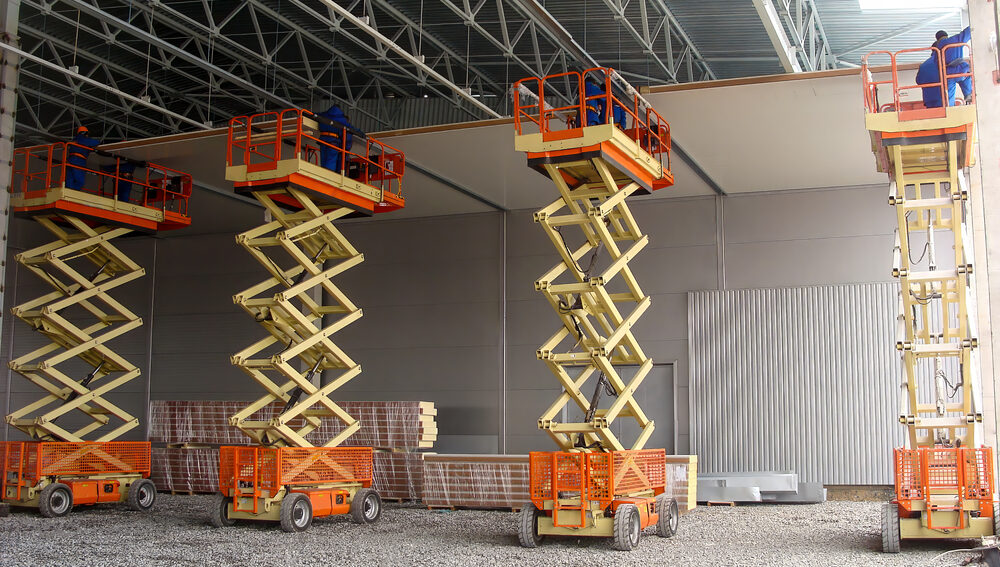 Scissor lift rental in Davie, FL