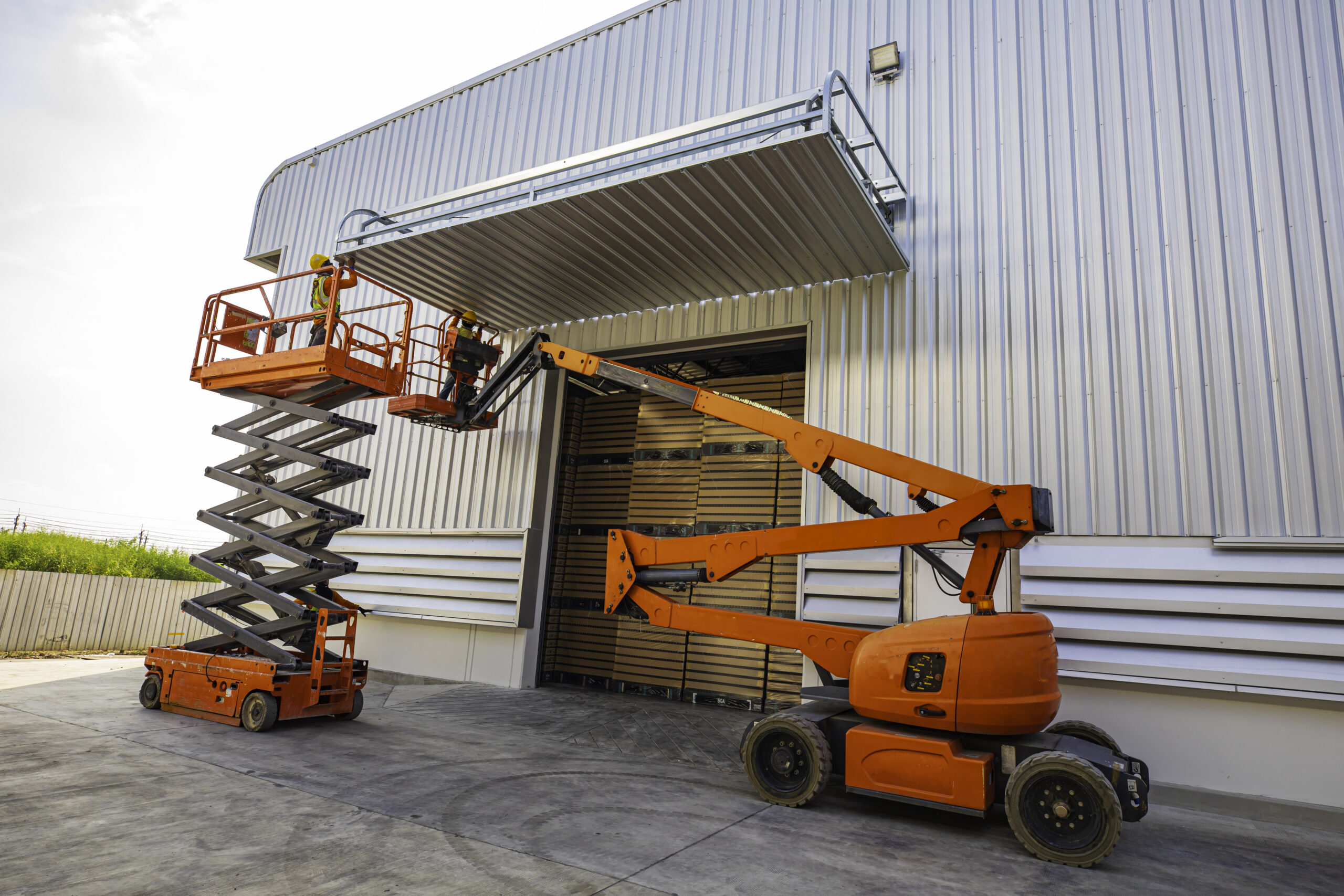 Aerial access equipment rental in Champaign, Illinois