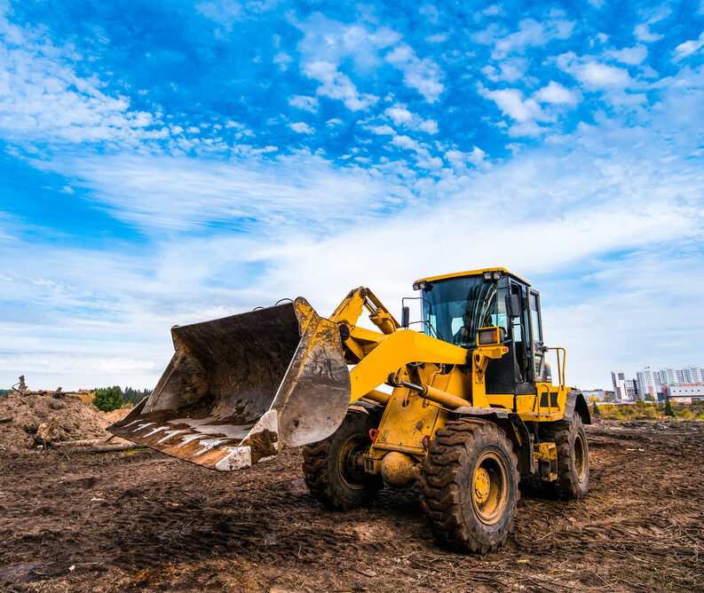 Excavator rental in Champaign, Illinois