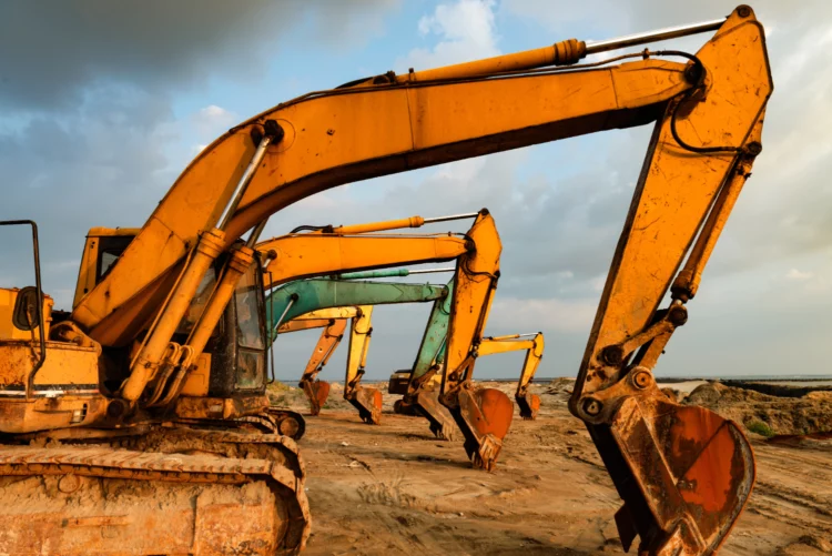 Right excavator size for the project