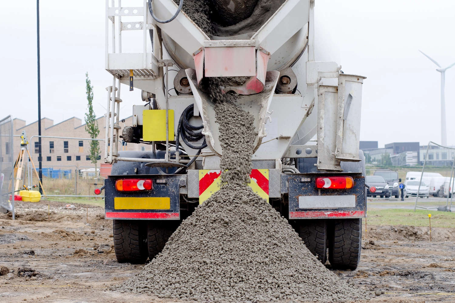 Delivery of ready mix concrete 