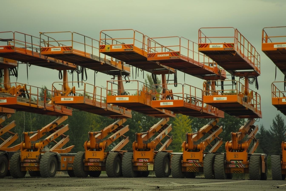 Aerial access equipment rental in Frankfort, Illinois