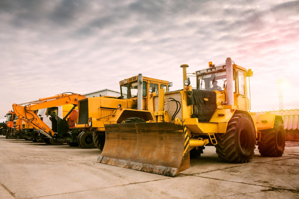 Construction equipment rentals in Charlotte, North Carolina