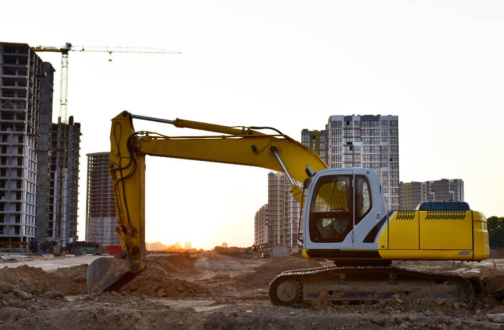 Construction equipment rentals in Garner, North Carolina