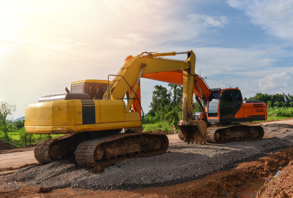 Heavy equipment rental in Winston-Salem, North Carolina