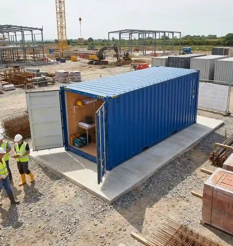 Temporary Site Office and Storage Container Rental